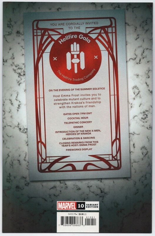 X-Factor #10 Dauterman Connecting Var GALA | Death Of Scarlet Witch (2021) NM