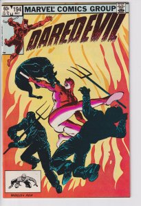 DAREDEVIL #194 (May 1983) NM 9.4 cream to white!