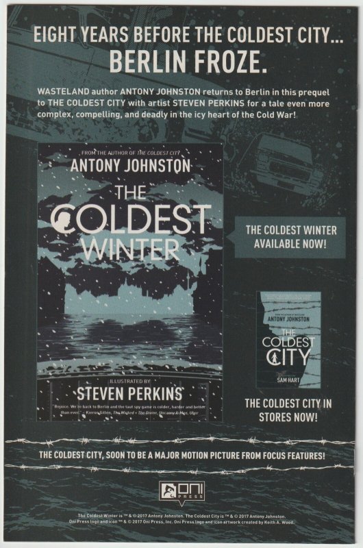 Letter 44 #1 Square One Edition (Feb 2017, Oni Press), VFN condition (8.0)