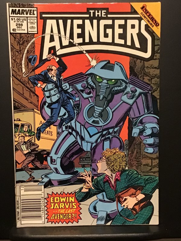 The Avengers #298 (1988) FN 6.0