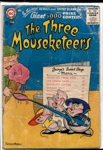 Three Mouseketeers #4 (1956)