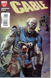 CABLE #7 (2008) CORBEN ZOMBIE 1:10 VARIANT INCENTIVE (NEAR MINT)