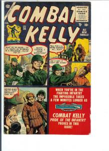 Combat Kelly #35 - Silver Age - Vol. 1 Feb. 1956 (VG)