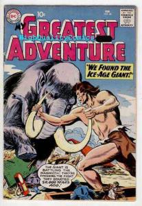 MY GREATEST ADVENTURE 40, VG/VG+, Ice-age Giant, SinisterSafari, Creature, 1960