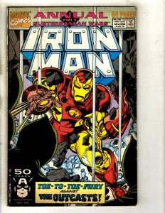 9 Iron Man Marvel Comics Annual 5 6 7 11 12 13 Iron Man Action Hour + J334