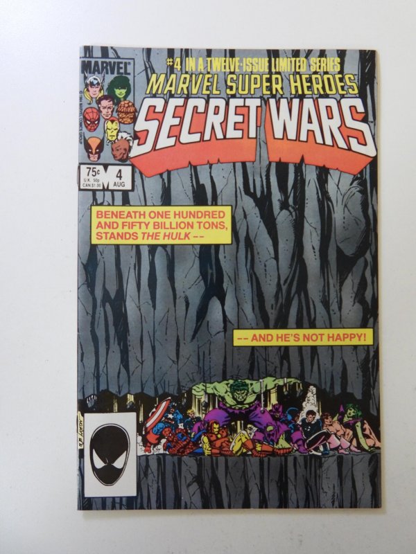 Marvel Super Heroes Secret Wars #4 (1984) VF condition