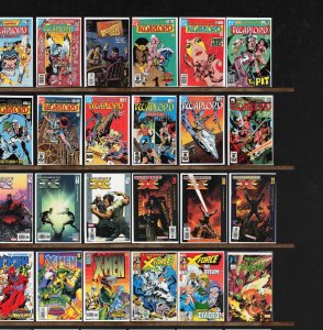Huge Lot 150+ Comics with Warlord, Ultimate X-Men, The Spirit & More!