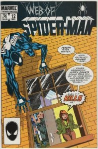 Web of Spider-Man #12 Black Costume 1¢ AUCTION! No Resv!