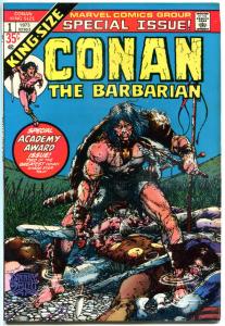 CONAN the BARBARIAN #1 Annual, VF+, Robert Howard, Barry Smith, more in store