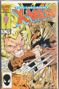 The Uncanny X-Men #213 (1987) X-Men [Key Issue]