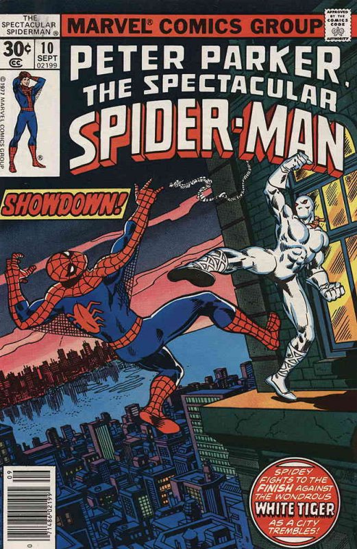 Spectacular Spider-Man, The #10 VG ; Marvel | low grade comic White Tiger