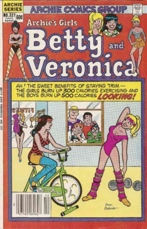 Archie's Girls Betty And Veronica #321 FN ; Archie | Early Cheryl Blossom