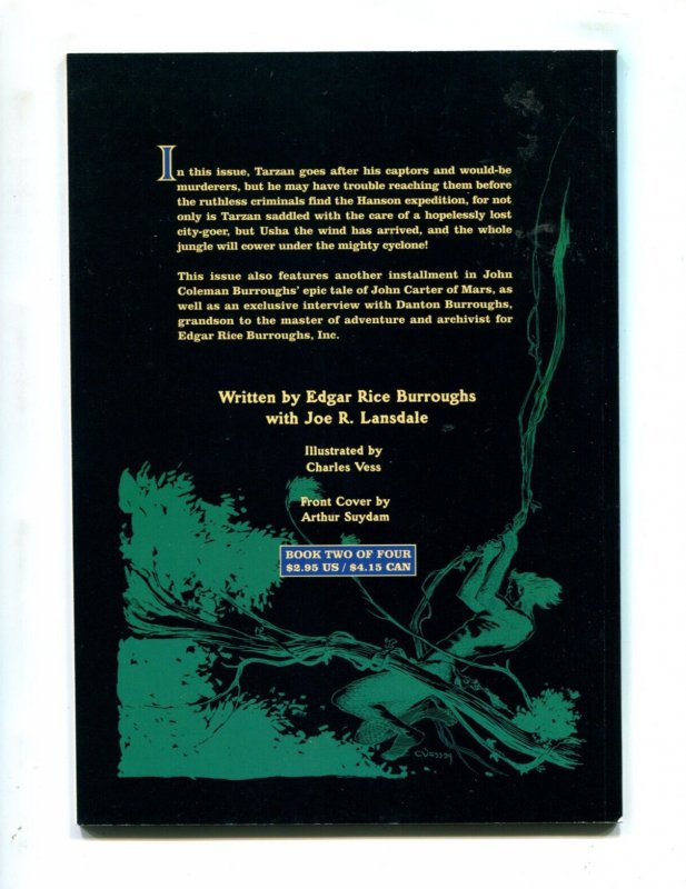 Tarzan: The Lost Adventure #2 - SIGNED by Arthur Suydam (8.5/9.0) 1995