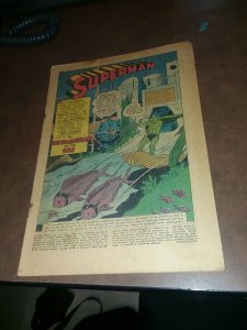 Action Comics #244 Superman's Undersea Kingdom Story! 1958 early silver age book