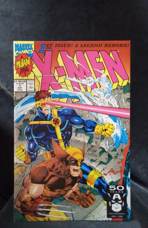 X-Men #1 Wolverine and Cyclops Cover (1991)