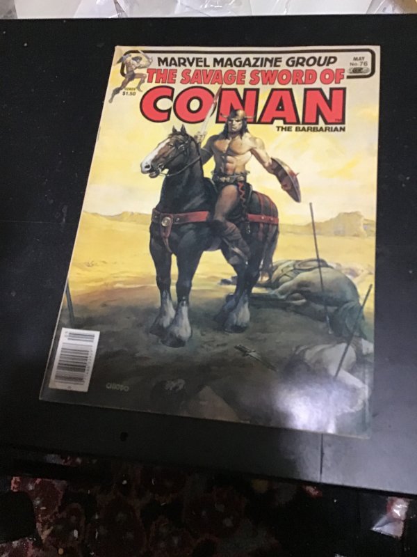 The Savage Sword of Conan #76 (1982) High-Geade! VF+ Wow!