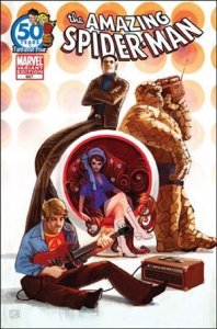 Amazing Spider-Man (1963) 667-B Stephanie Hans FF 50th Anniversary Cover VF/NM