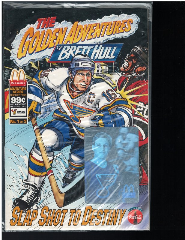 Golden Adventures of Brett Hull #1 (Patrick, 1994)