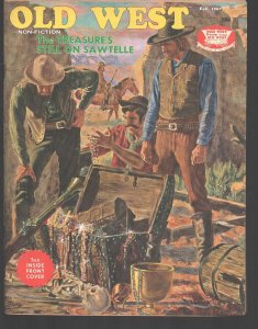 Old West-Fall 1967-Skeleton & treasure cover by Joe Grandee-Queen of The West...