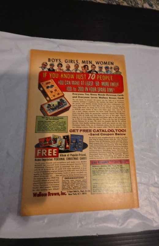 Journey Into Mystery #120 (1965)in my hand this hammer foxxing