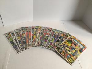 Defenders 1-113 Marvel Feature 2 3 Giant Size 5 Near Complete Lot A40