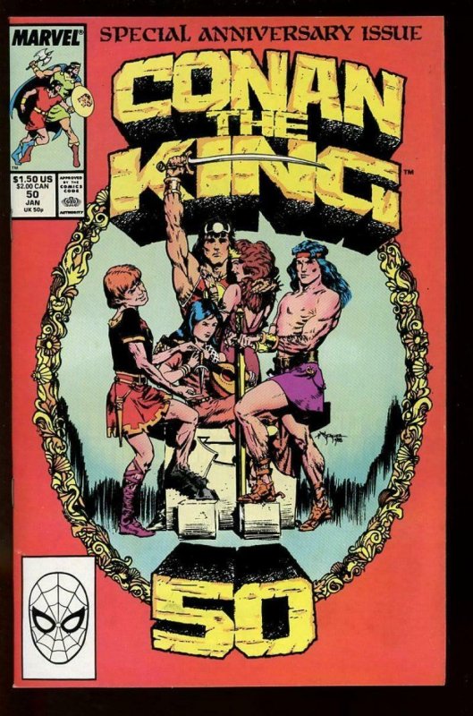 CONAN the KING #50, VF/NM, Kaluta, 1980 1989, Robert Howard, more in store