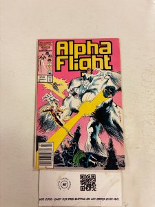 Alpha Flight #44 VF Marvel Comic Books Puck Snowbird Shaman Northstar 27 HH83