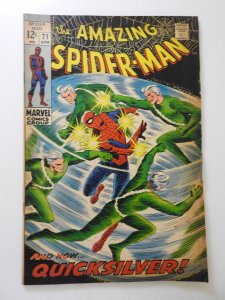 The Amazing Spider-Man #71 (1969) VG Condition moisture stain