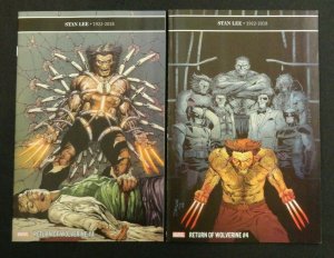 Return of Wolverine #4: Judgement Cover A + Cover C Variant Lot of 2