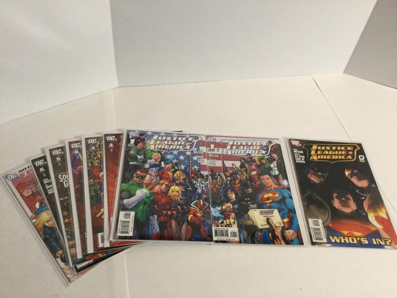 Justice League Of America 0 1-7 Lot Set Run Nm Near Mint DC Comics A38