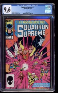 Squadron Supreme #1 (Marvel, 1985) CGC 9.6