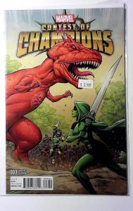 Contest of Champions #3 C (2016) Marvel Var Iron Man Gamora 1st Print Comic Book