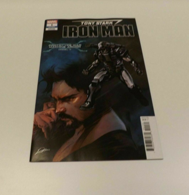 Tony Stark Iron Man #1 Variant Cover Model 11 Prototype War Machine Armor