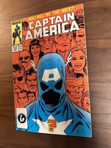 Captain America #333 VF- 1st John Walker as Captain America(Marvel 1987)
