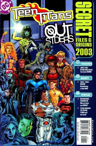 Teen Titans (2003 series) Secret Files #1, NM (Stock photo)