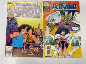 4 MARVEL comic book Groo #74 Plasmer #1 Hero #1 Hulk Hercules #1 10 KM10