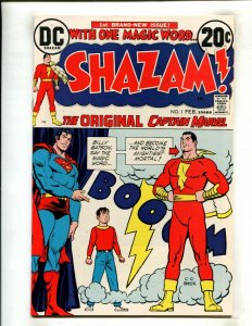 SHAZAM #1 (8.0/8.5) IN THE BEGINNING!! 1973