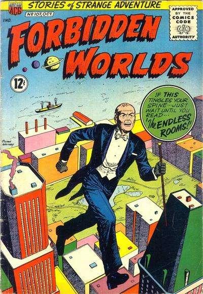 Forbidden Worlds (1951 series) #107, Good+ (Stock photo)