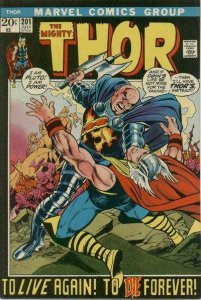 Thor (1966 series)  #201, Fine+ (Stock photo)