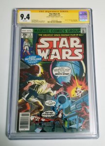 Star Wars #5 (1977 v1) CGC 9.4 SS Signed Howard Chaykin FREE SHIPPING