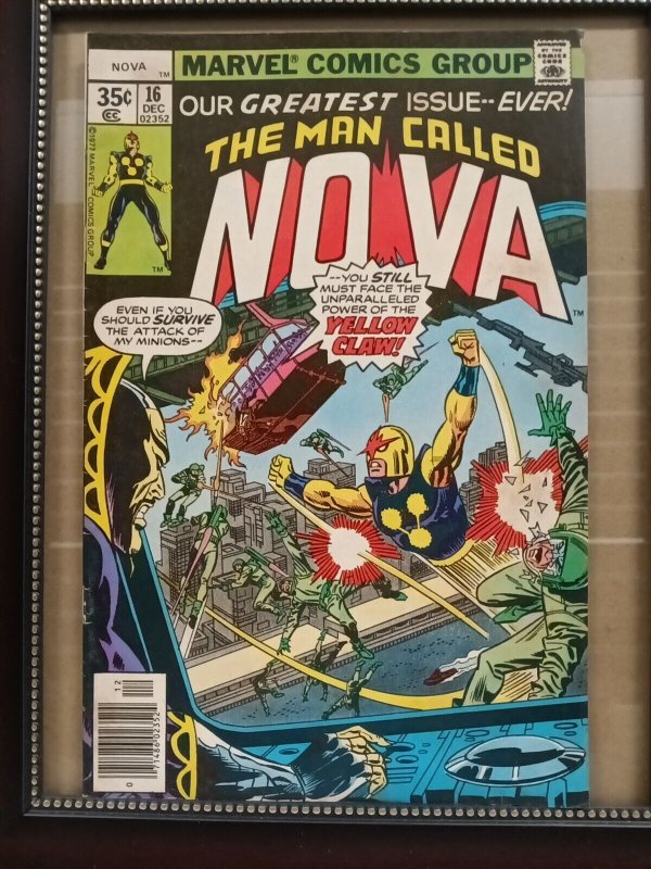 The Man Called NOVA Comic Book #16, Marvel Comics 1977. P01