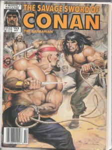 The Savage Sword of Conan #153 (1988) Conan