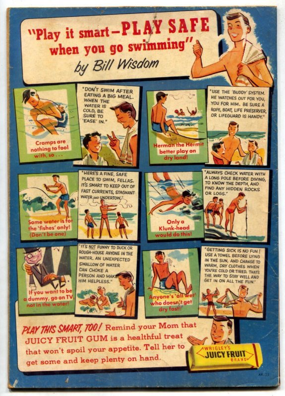 Flying A's Range Rider #15  1956 - Dell  -VG+ - Comic Book