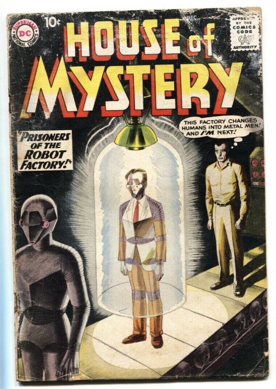 House of Mystery #93 1959- Grey Tone cover- Horror/sci-fi