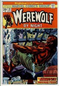 WEREWOLF by NIGHT #20, FN/VF, Wolf, Blood, Full Moon, 1972, more WW in store