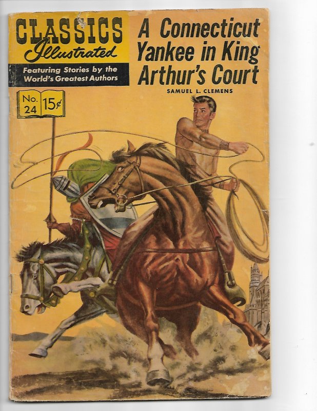 Classics Illustrated #24 (1945)  HRN 167 VG