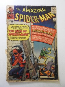 The Amazing Spider-Man #18 (1964) PR Condition see desc