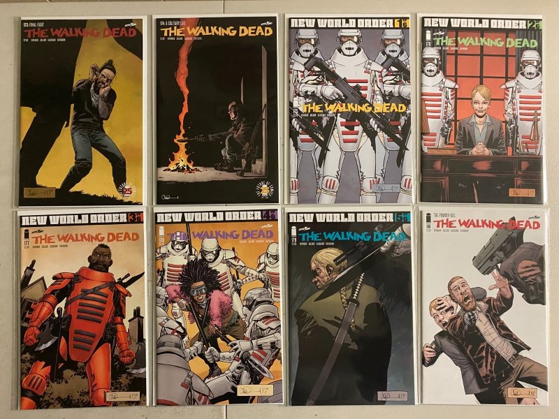 Walking Dead Image Comics lot #130-193 last issue 51 diff avg 8.0 (2014-19)