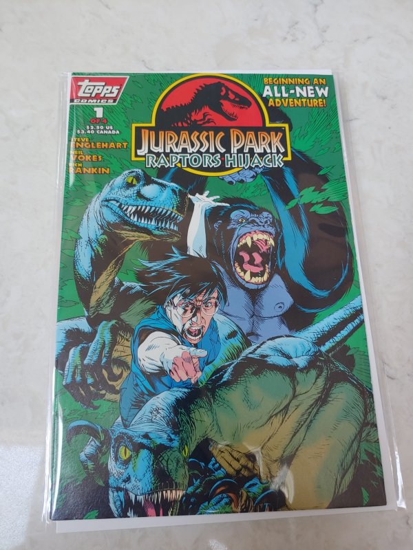 Jurassic Park: Raptors Hijack #1 (1994)