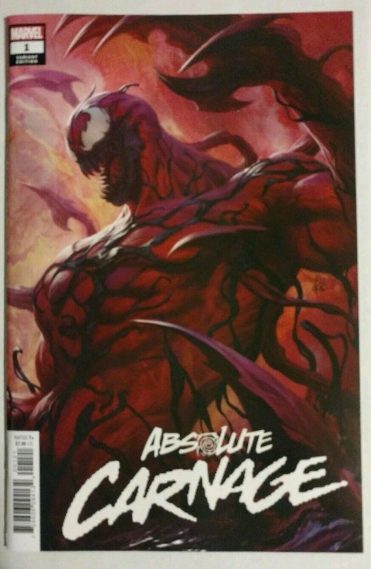 Absolute Carnage lot; #1 cover A & B. Cult of Carnage, Scream 2 all NM or better